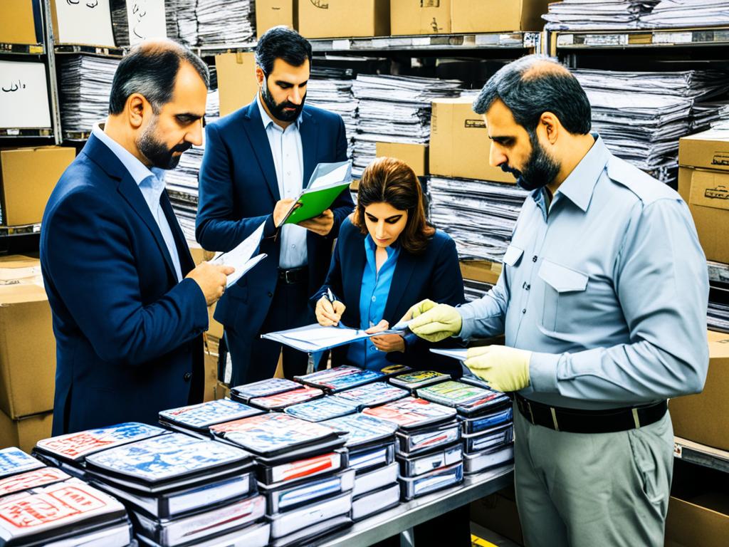 Customs regulations to Iran
