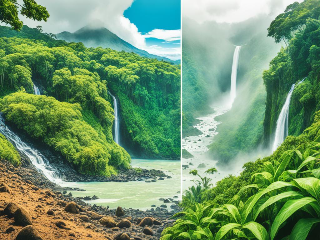 Dry and Rainy Seasons in Costa Rica