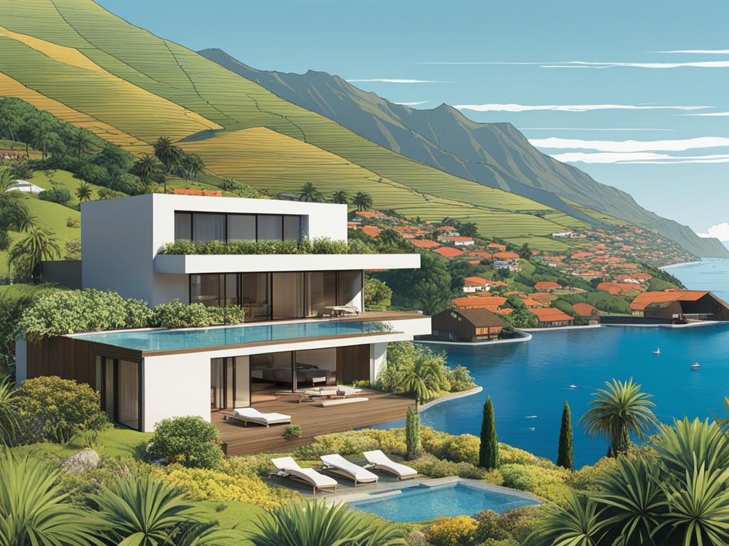 Holiday homes in Madeira's serene locations