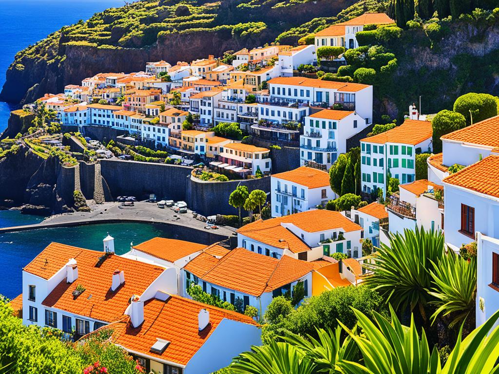 Scenic view of Madeira Island, perfect for expats looking for the best neighborhoods to live in