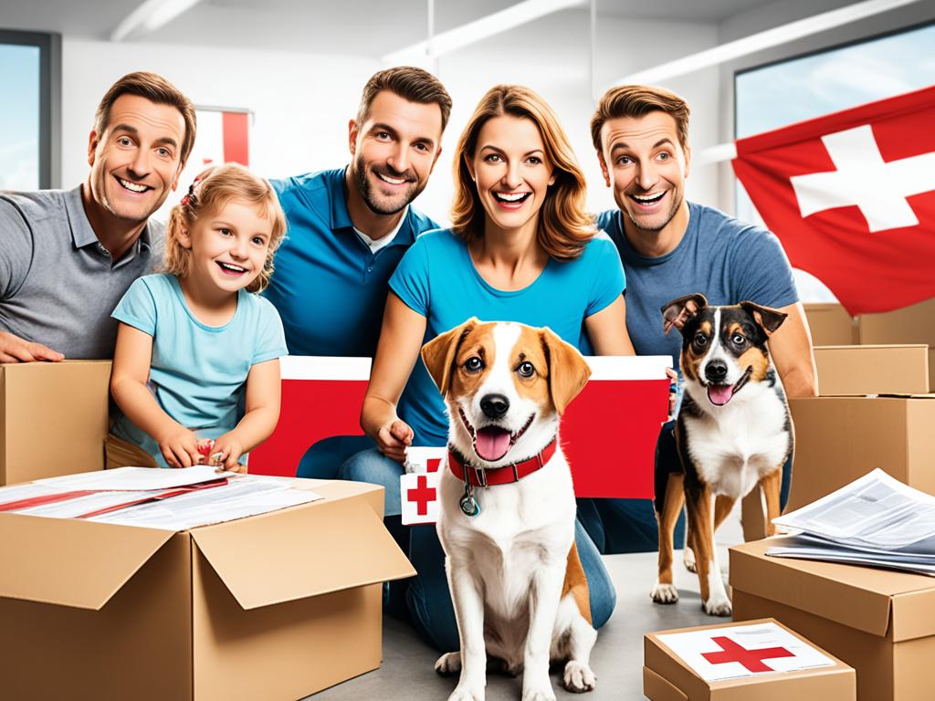 Moving to Switzerland with pets