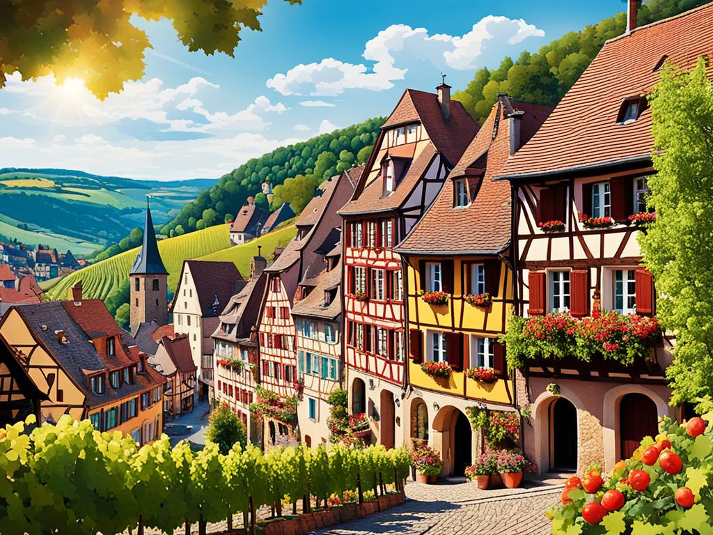 The picturesque Alsace region, a prime location for second home buyers