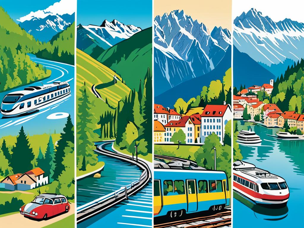 Slovenia's transportation options