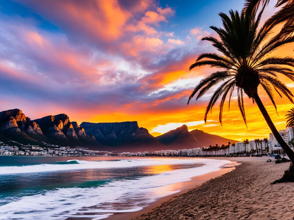 Camps Bay Beach Sunset