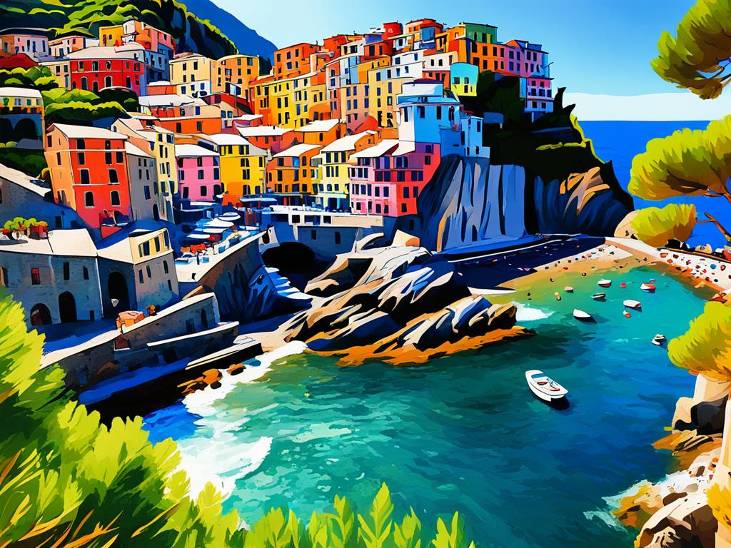Cinque Terre Coastline