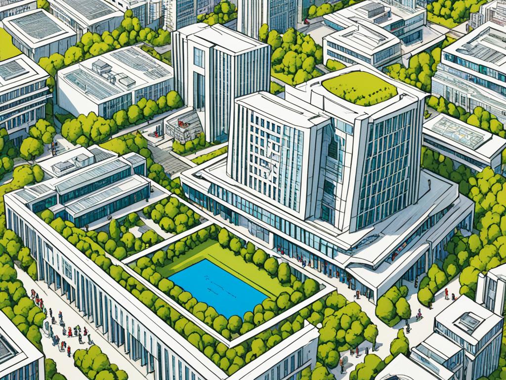 Shanghai university campus