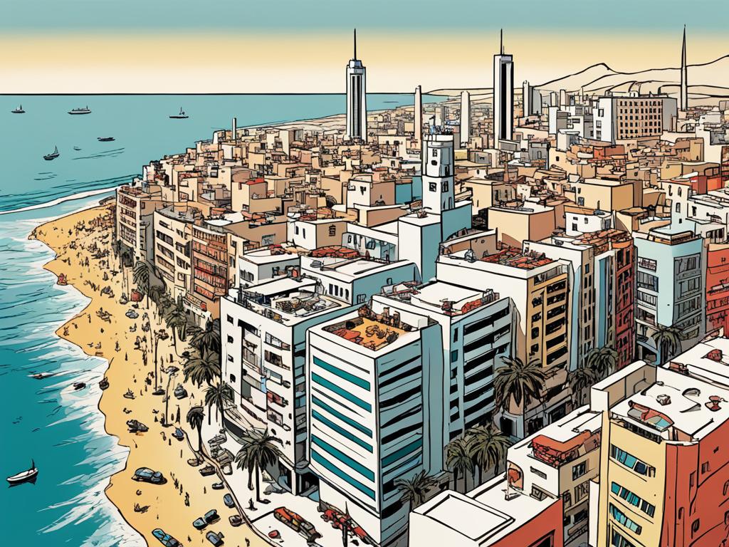 Casablanca cityscape illustrating cost of living for expats