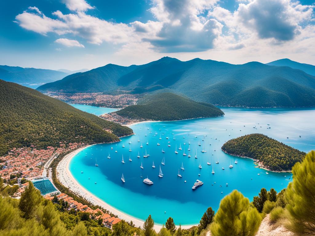 A Gorgeous View of Oludeniz Beach