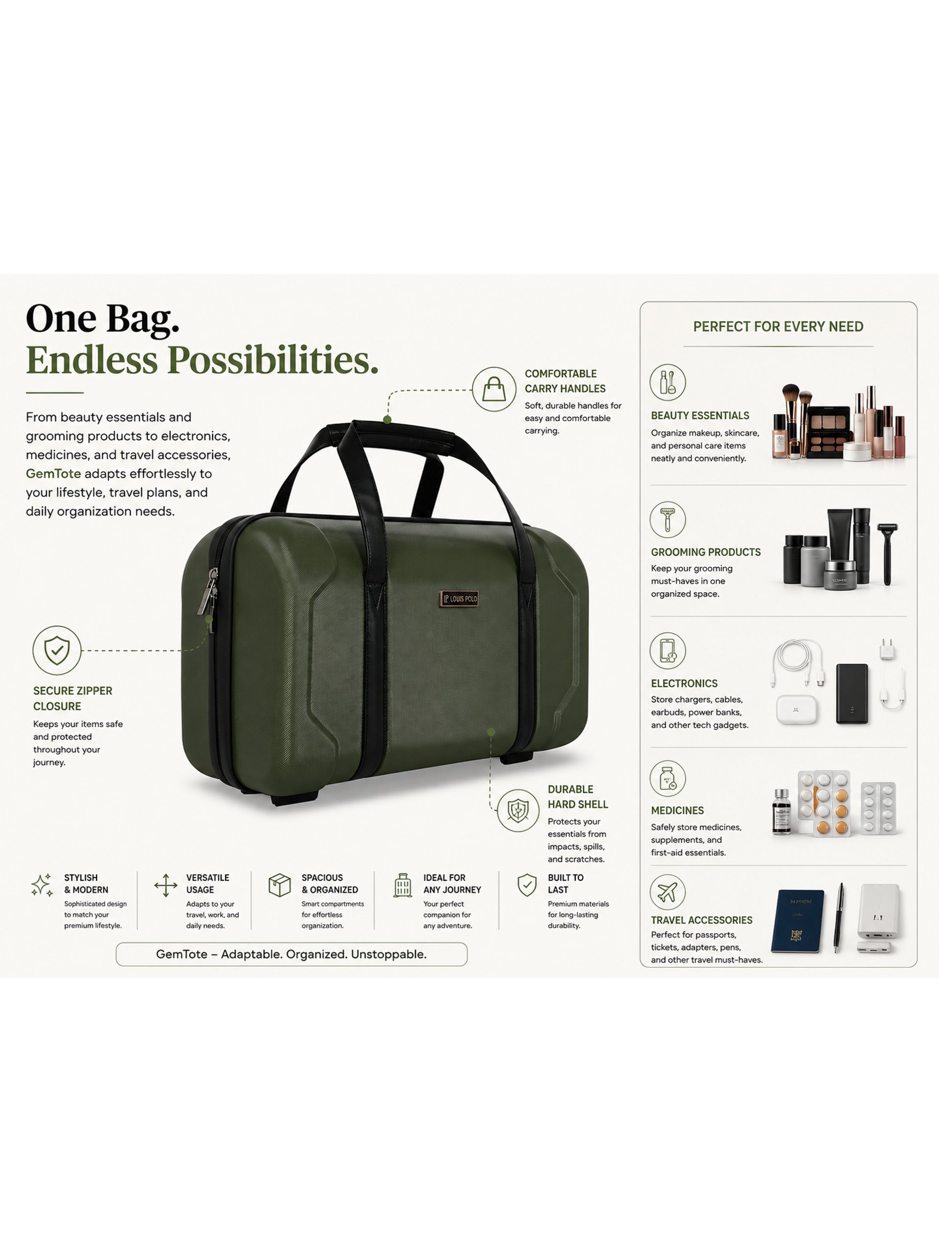One bag, every reason to grab it
