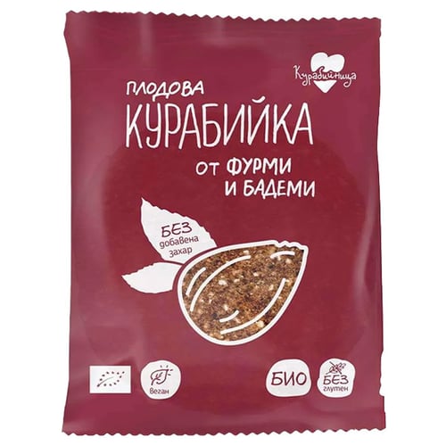 Био курабийка с фурми и бадеми 40г