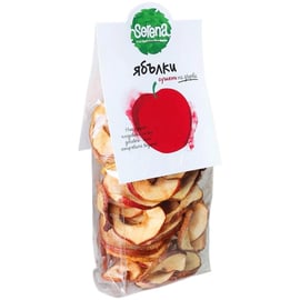 Био сушени ябълки чипс 50г