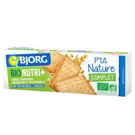 Био бисквити пълнозърнести 200г