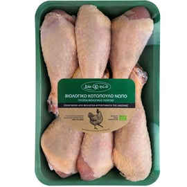 Био пилешко долно бутче с кожа