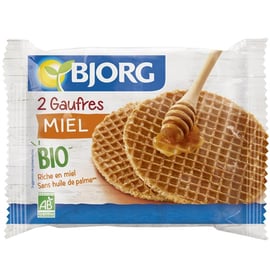 Био гофрети с мед 58г