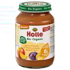 Деметер пюре ябълка и слива 190г