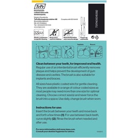 Интердентална четка за зъби 0.7мм 8бр.