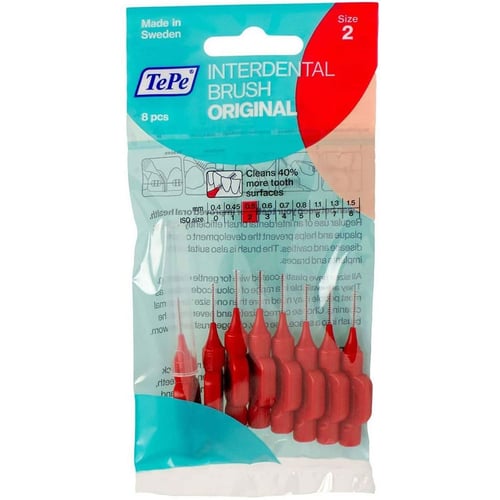 Интердентална четка за зъби 0.5мм 8бр.