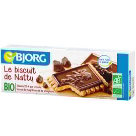 Био бисквити с черен шоколад 150г