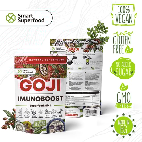 Superfood Mix 7 Goji Imunoboost 200г - 10 порции