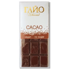 Веган млечен шоколад без захар 40г