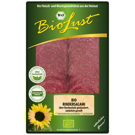 Био телешки салам слайс 80г