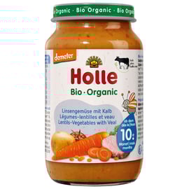 Деметер зеленчуково пюре с телешко месо и леща 220г