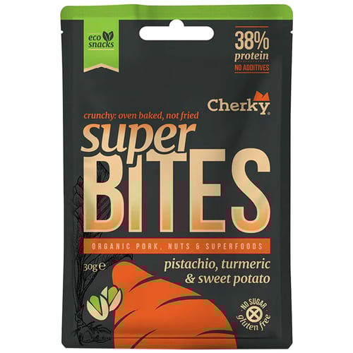 Био хапки от свинско месо, куркума и сладък картоф 30г