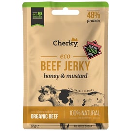 Био джърки от говеждо месо, мед и горчица 30г