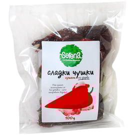 Сушени сладки чушки без семе 100г