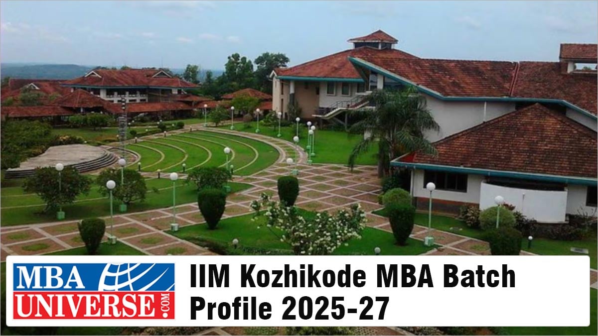 IIM Kozhikode MBA Batch Profile 2025-27