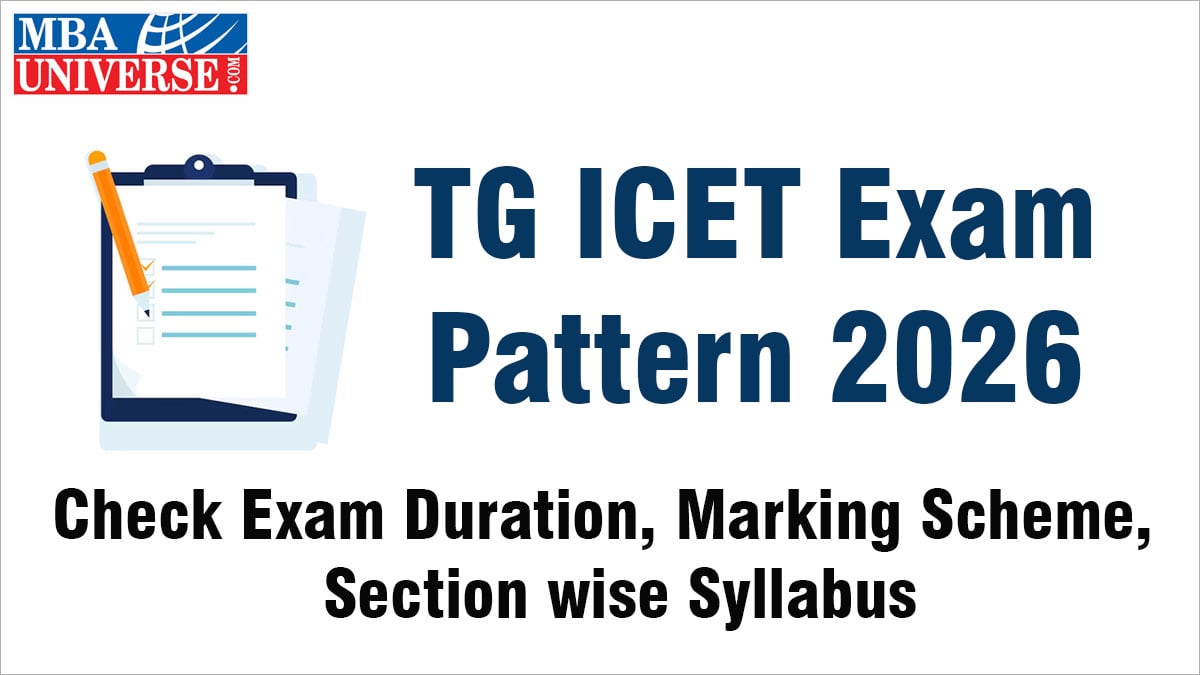 TG ICET Pattern 2026