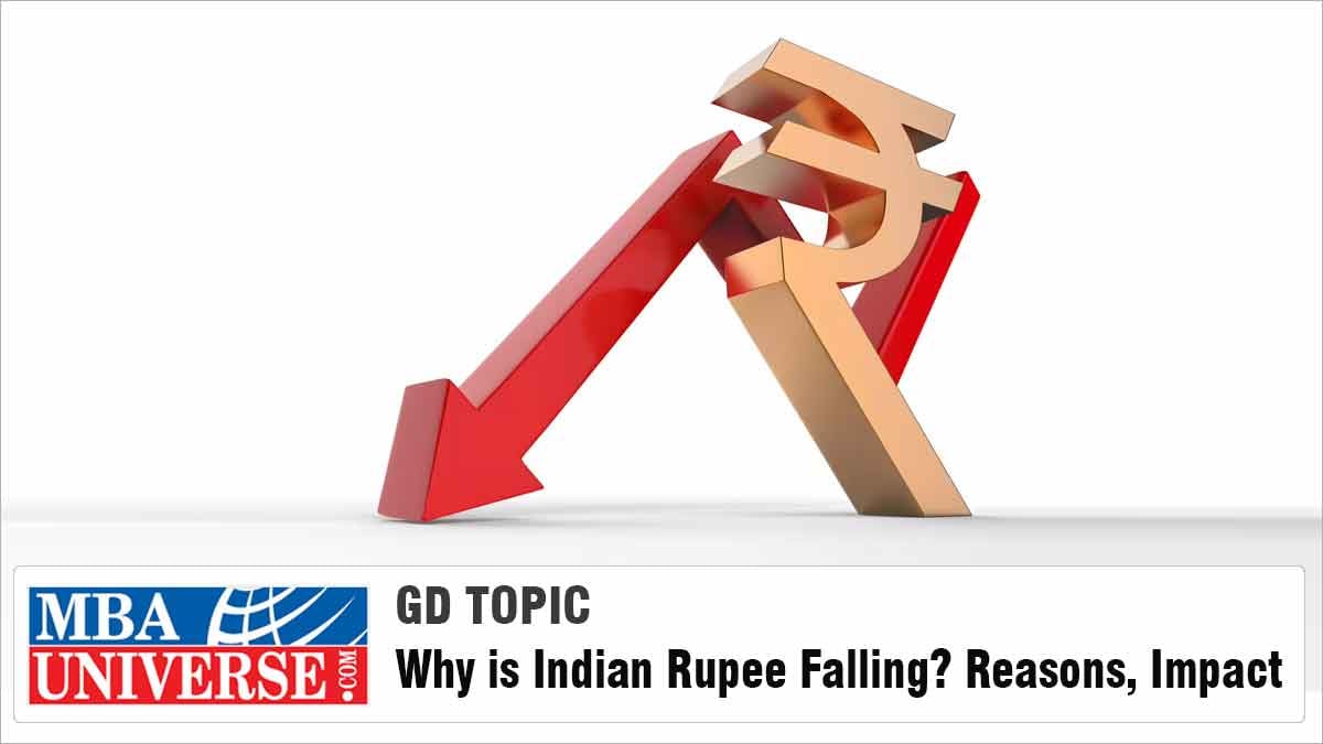 Falling Indian Rupee Reasons Impact 