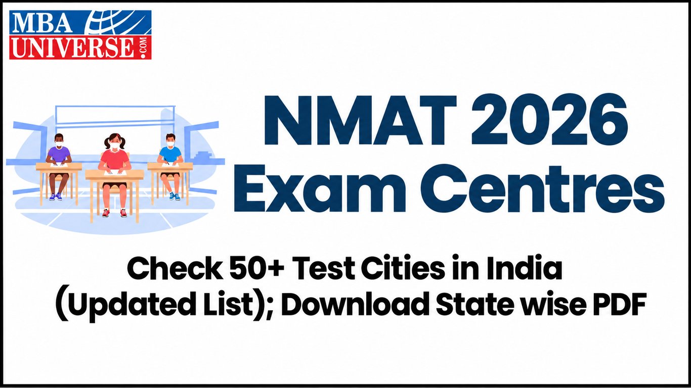 NMAT 2026 Exam Centres: 54 Test Cities in India (Updated List); Download State wise PDF 