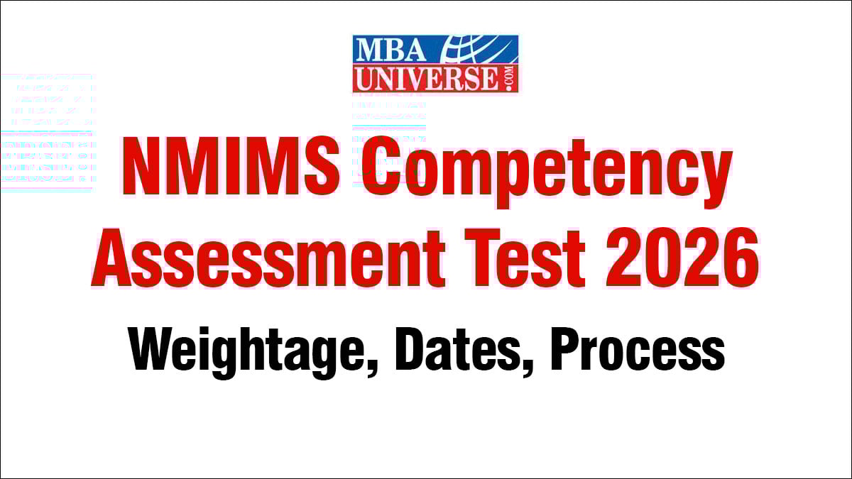 NMIMS Competency Test 2026
