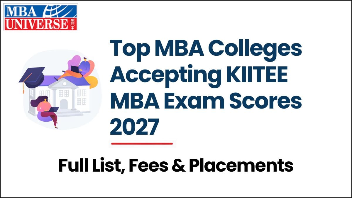 Top MBA Colleges Accepting KIITEE  MBA Exam Scores 2027