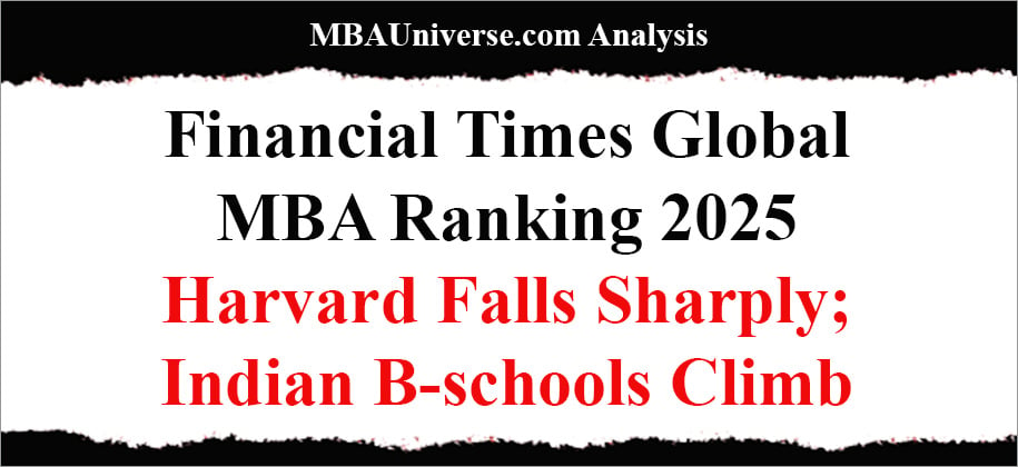 Financial Times MBA Rankings 2025: Indian B-schools Climb Up, Harvard Falls Sharply