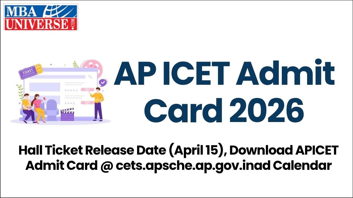 AP ICET Admit Card 2026: Hall Ticket Release Date (April 15)