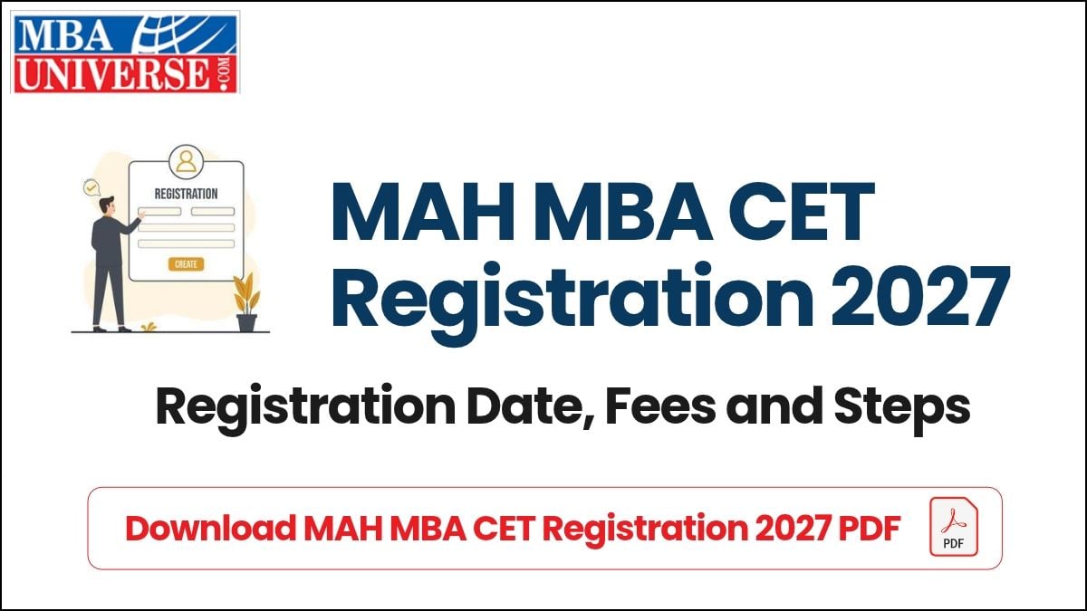 MAH MBA CET Registration 2027