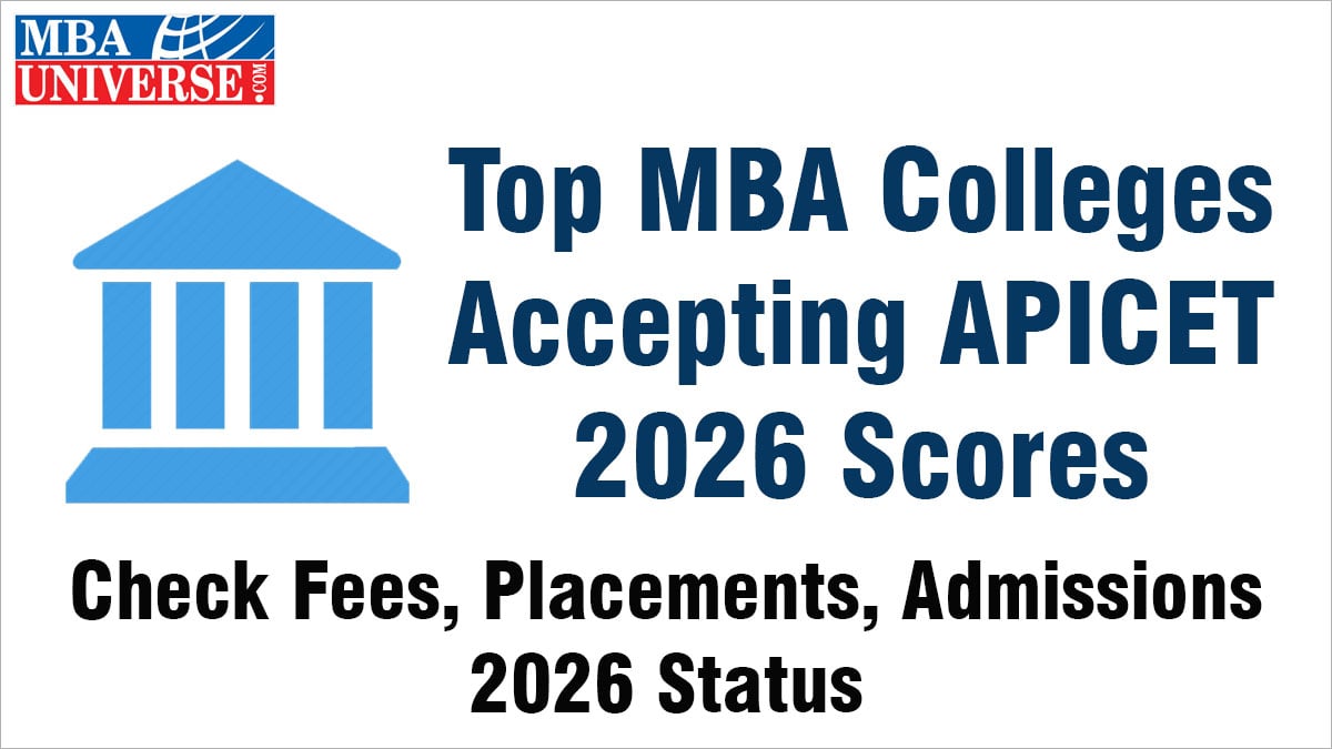 Top MBA Colleges Accepting APICET Scores 2026