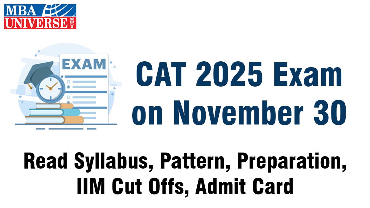  CAT 2025: Exam Date (Nov 30), Admit Card Release Date, Preparation, Syllabus, Pattern