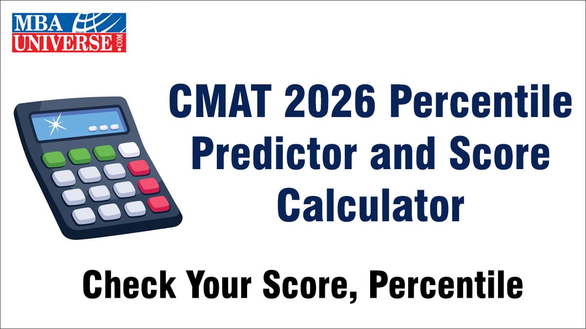 CMAT Percentile Predictor 2026 