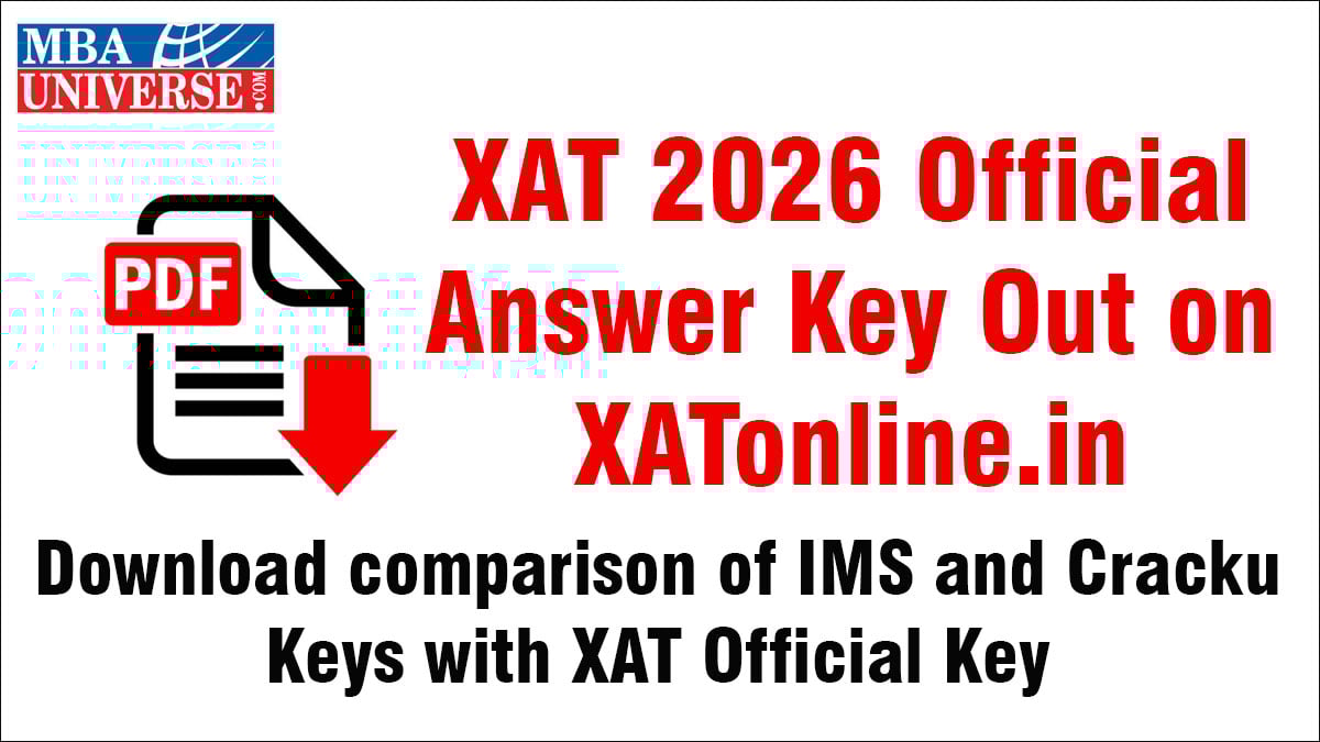 XAT 2026 Answer Key