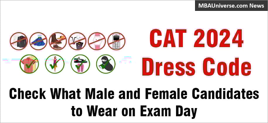 CAT 2024 Dress Code