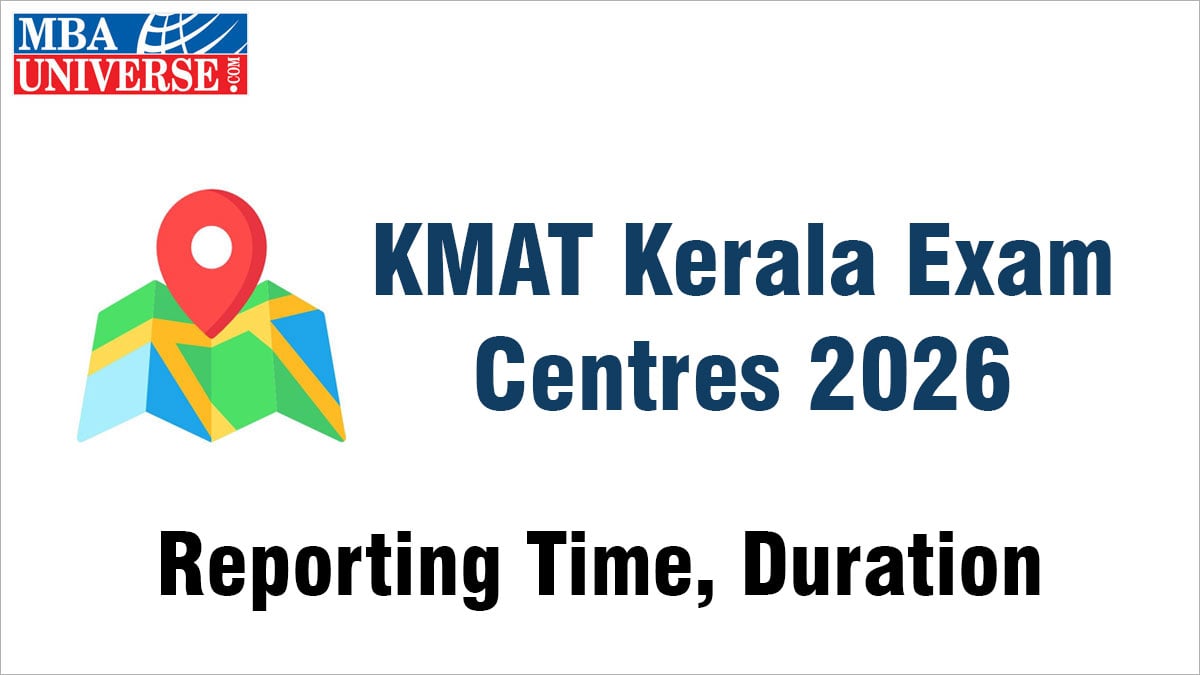 KMAT Kerala Exam Centres 2026
