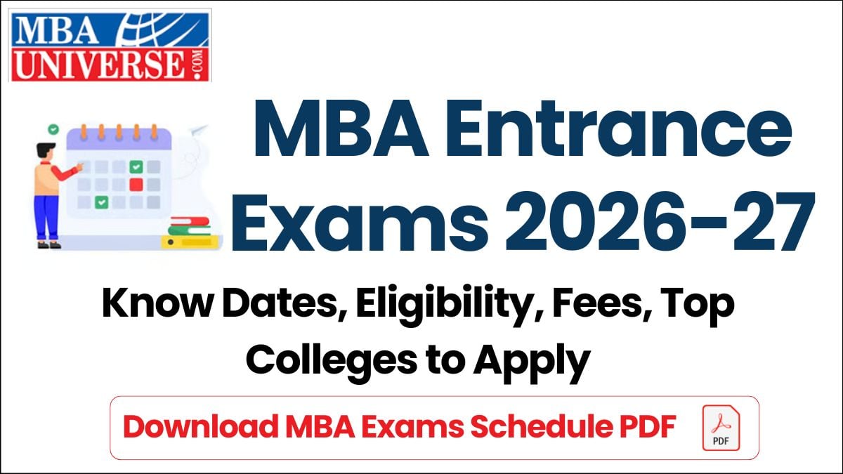 MBA Entrance Exam 2026-27