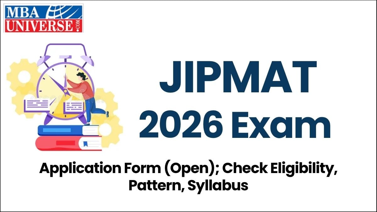 JIPMAT 2026 Exam Date, Application Form, Eligibility, Pattern, Syllabus
