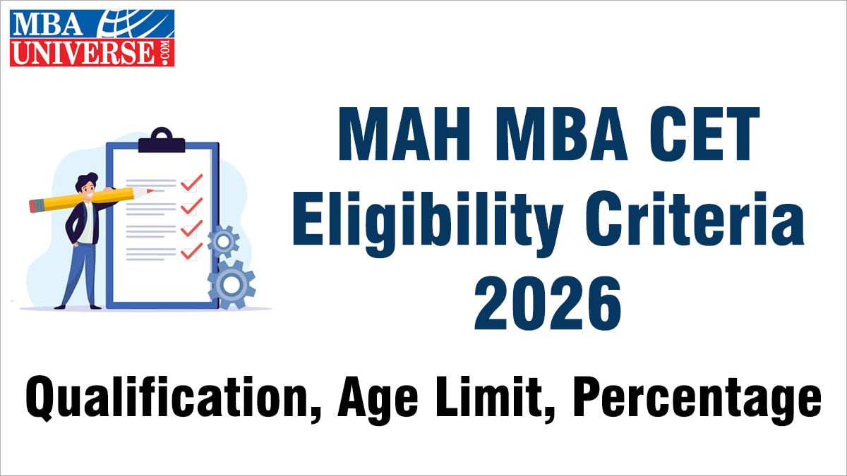 MAH MBA CET Eligibility Criteria 2026