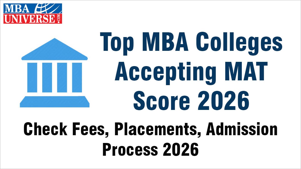 Top MBA Colleges Accepting MAT Score 2026