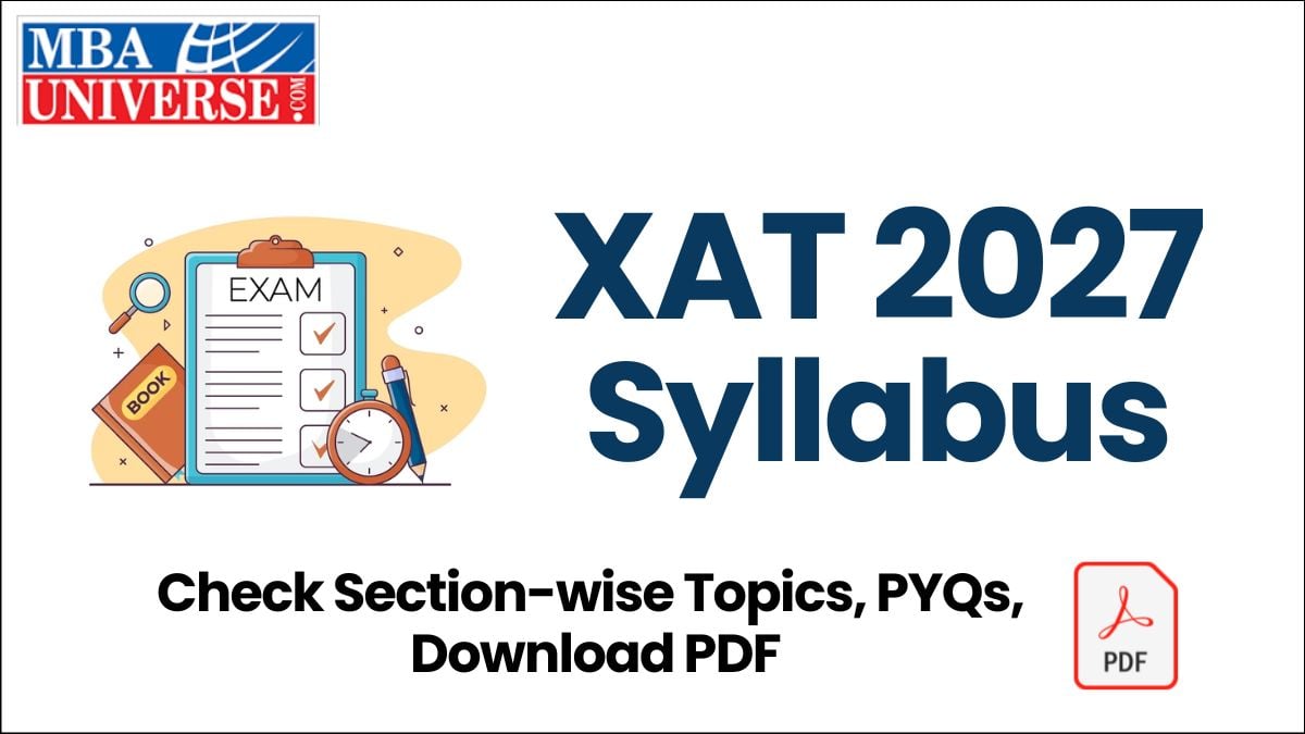 XAT Syllabus 2027
