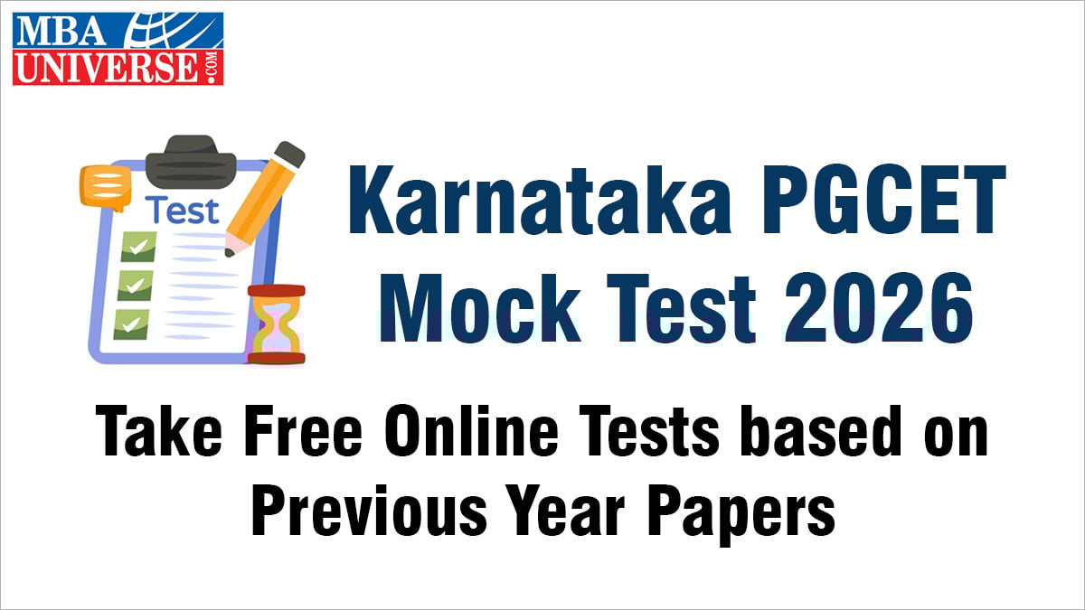 Karnataka PGCET Mock Test 2026